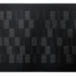 פלייסמנט P.V.C ארוג אפור מסגרת פנימית אפור כהה 30*45 ס"מ