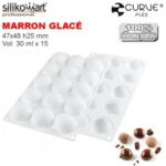 תבנית MARRON GLACE30 SILICOMART איטליה