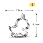 חותכן חד קרן 7.5-9.5 סמ