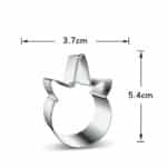 חותכן ראש חד קרן 4.5-6 סמ
