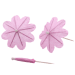 מטריות קוקטיל פרח ורוד