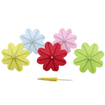 מטריות קוקטיל פרח מיקס צבעוני