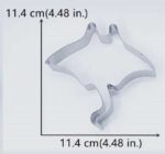 ⁦חותכן חתול ים 11.4-11.4 סמ⁩ – תמונה ⁦2⁩
