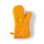 כפפה מבודדת כתום חום בשילוב פסי סילקון ROSO מבית URBAN