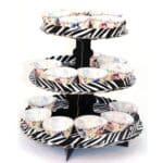 סטנד לקאפקייקס - זברה