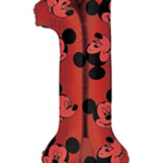 בלון מילר 26 מיקי אדום ספרה 1