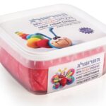 בצק סוכר אדום 600 גרם RFM