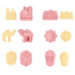 סט חותכנים מוטיבים ערביים