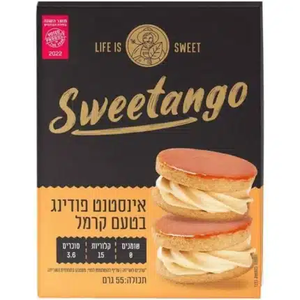 אינסטנט פודינג קרמל ללא סוכר סוויטנגו