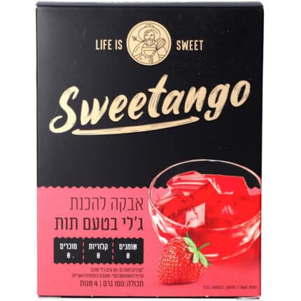 ג'ל תות ללא סוכר סוויטנגו