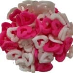 סוכריות לב חלול ורוד לבן 70 גרם 4013