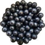 סוכריות חרוזי סוכר שחור 100 גרם