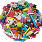 סוכריות מיקס צבעי פסטל 100 גרם