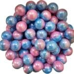 סוכריות חרוזי סוכר תכלת ורוד מטאלי 100 גרם 4307