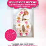 שבלונה מפלסטיק בגודל A4 מס 5