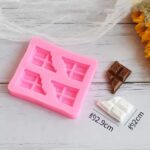 ⁦תבנית סילקון הטבעה קוביות שוקולד⁩ – תמונה ⁦6⁩