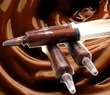 מזרק 50/10 מ"ל לשוקולד מפלסטיק