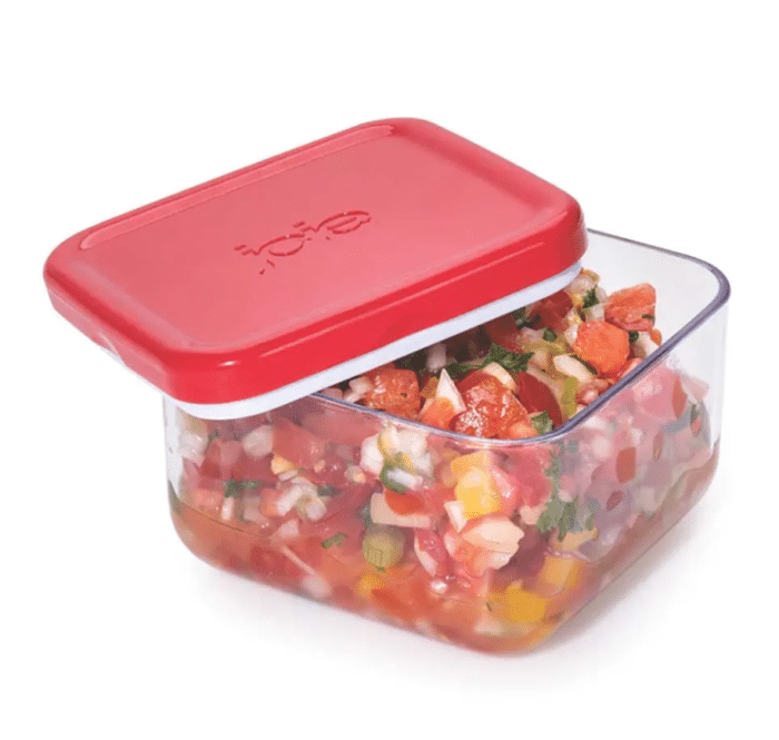 ⁦ג'וי קופסאת אחסון עגבניה שקופה⁩ – תמונה ⁦2⁩