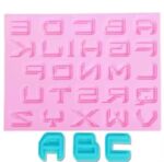 תבנית סיליקון אותיות באנגלית דגם ג'ון