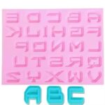 תבנית סיליקון אותיות באנגלית דגם ג'ון