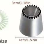 צנטר סולטן נירוסטה 4.6*3.7 ס"מ