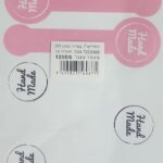 מדבקות HAND MADE מכיל 3 דפים