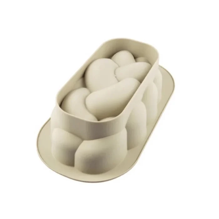 ⁦SFT340 תבנית סיליקון חלה הסדרה הלבנה⁩ – תמונה ⁦2⁩