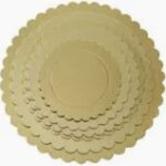 תחתית פוקר עגול 34 ס"מ זהב