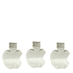 בקבוק שקוף 10 יח' תפוח נגוס פקק כסף