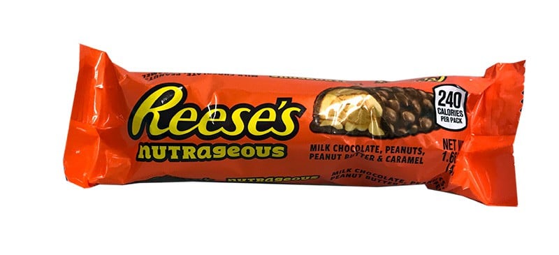 ריסז נאטריגס - חטיף קרמל בוטנים בציפוי שוקולד – תמונה 1