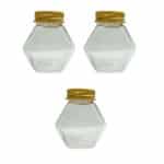 קופסא משושה פקק זהב 10 יח 32-55-64 ממ 70 מל