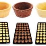 טארט מיני עגול מתוק 39 ממ 40 יח'