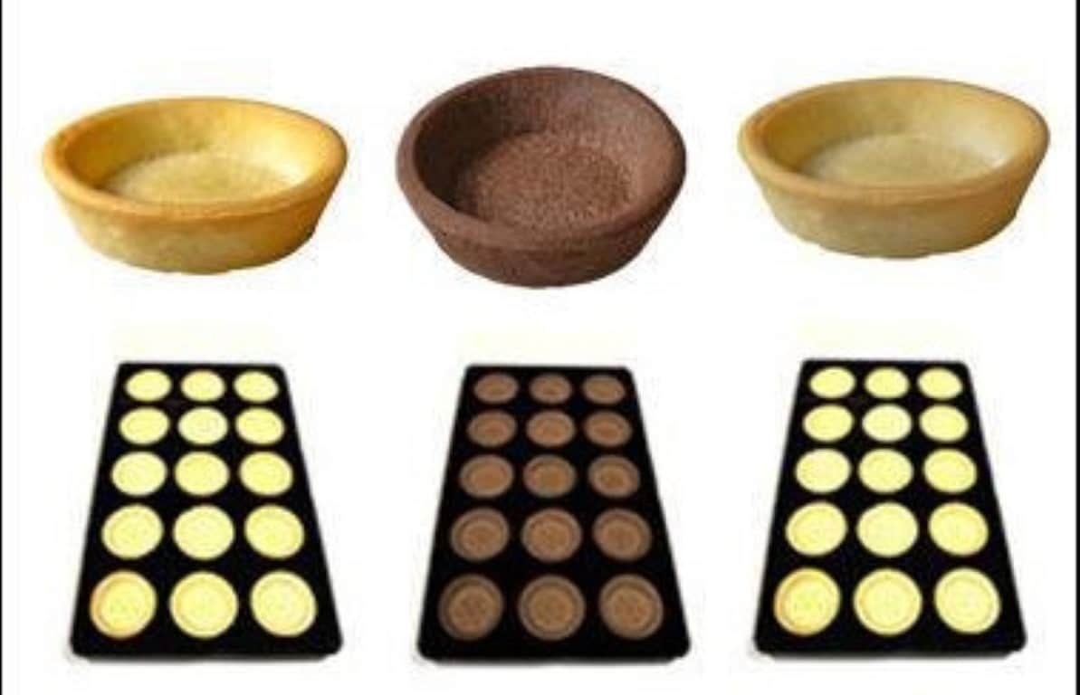 טארט אישי עגול מתוק 60 ממ 15 יח' – תמונה 1