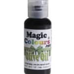 צבע ג'ל ירוק זית 32 גר' מג'יק קולור