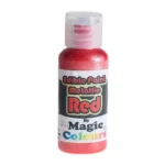 צבע ג'ל אדום מטאלי/גואש מג'יק קולור