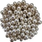 פנינים כסף 6 מ"מ 100 גרם