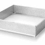 פורמה מרובעת מחוררת נירוסטה קוטר 7/20 3.5 סמ