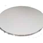 תחתית עגולה לבן 1 ס"מ 25 סמ