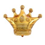 בלון מילר כתר 75*74 זהב/ורוד/כסף