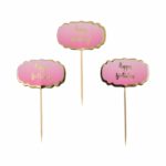 קיסם הטבעות זהב אומברה ורוד