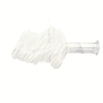 נצנצים לקישוט לבן שלג 508 במתקן פיזור