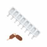 תבנית סילקון להכנת 8 יח' קרטיב מיני מגנום משולש 4*7 ס"מ LBM6