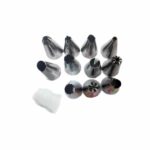 סט 11 צינטרים נירוסטה+מתאם