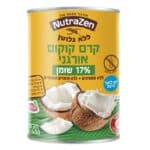 קרם קוקוס אורגני ללא גלוטן 17%