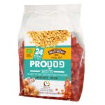 פסטה עדשים אדומות חומוס ופשתן אורגני