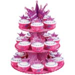 סט מעמד ומנג'טים לקאפקייקס נסיכות