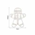 ג'ינג'ר ברד בר מינן קריסמס/הלווין 7.5-9.3 ס"מ