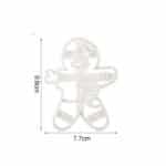 ג'ינג'ר ברד זומבי קריסמס/הלווין 7.5-9.3 ס"מ