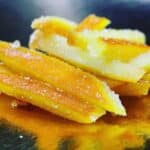 רצועות/מקלות תפוז מסוכרות 10 קג