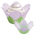 מנג'ט בצורת עלה כותרת סגול וירוק Wiltom ארה"ב